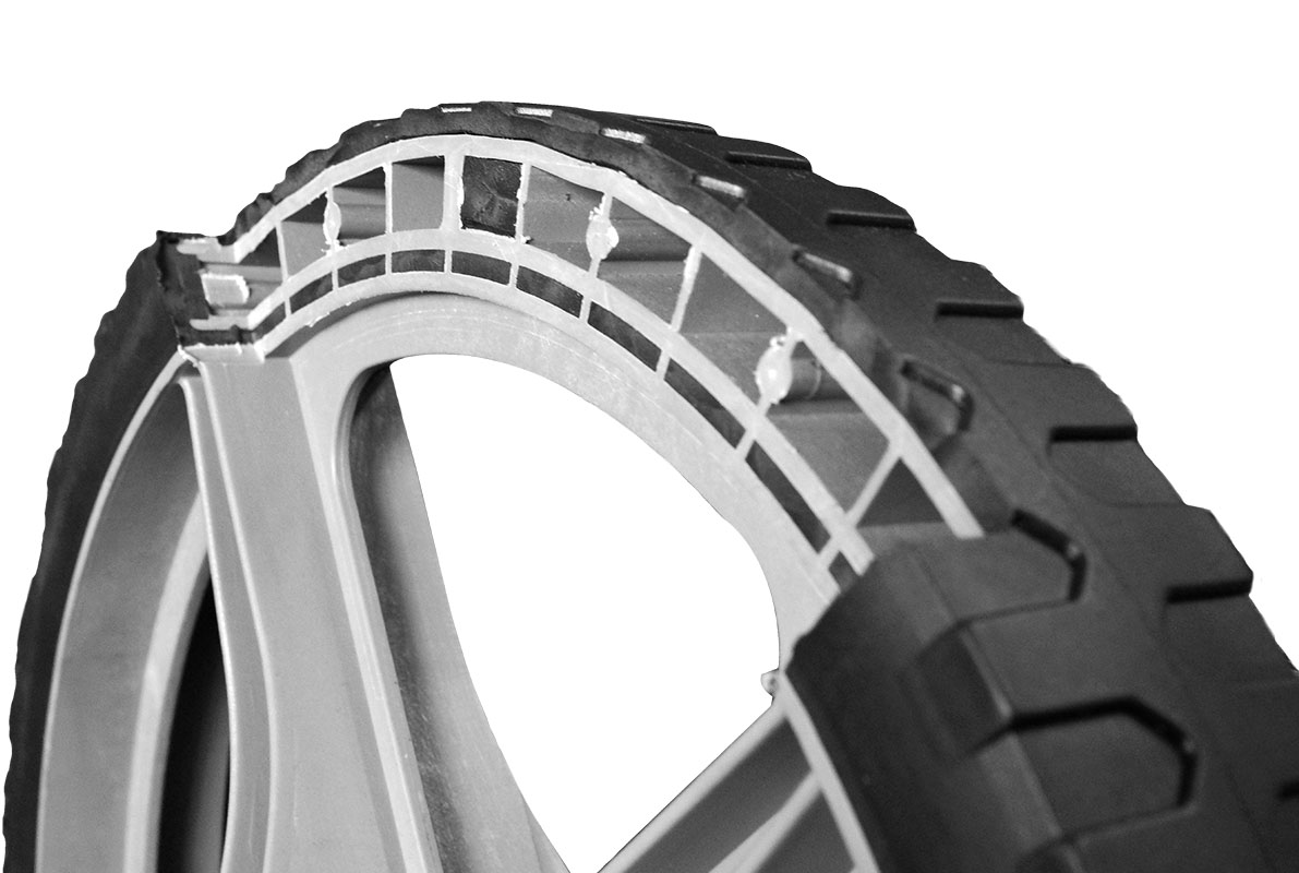 Kosilica za visoku travu, trimer WEIBANG WBLT567SLC, poprečni presek točka